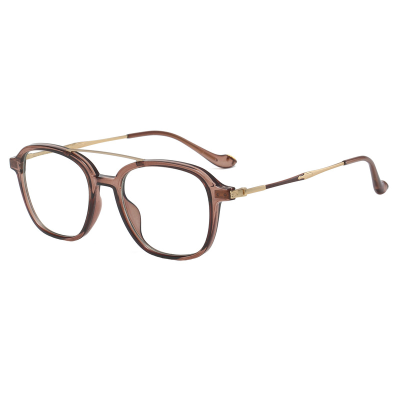 فریم عینک طبی پنتوس زنانه مدل TRZC803 C24-P81 Mountain Metal