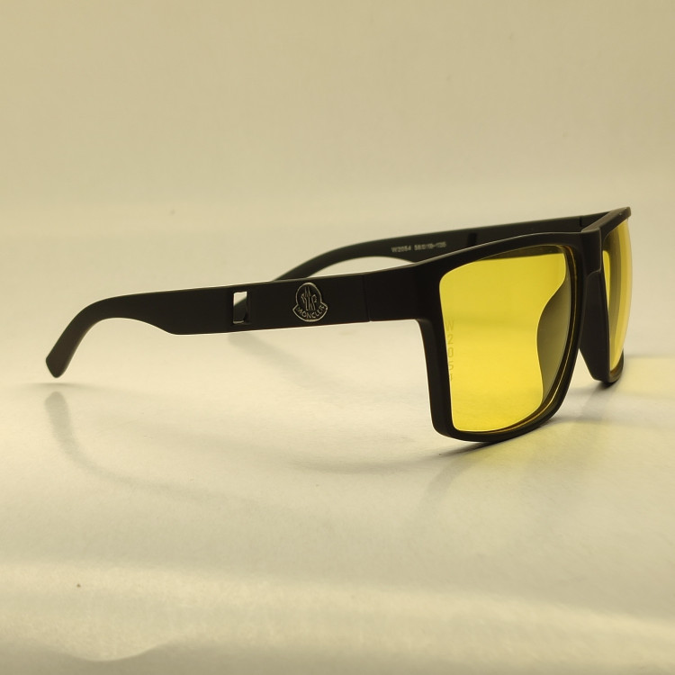 عینک دید در شب مردانه شیشه زرد