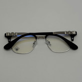 عینک بلوکات کروم هارتز کلاب مستر مشکی نقره ای Chrome Hearts 9217 - کیفیت مستر