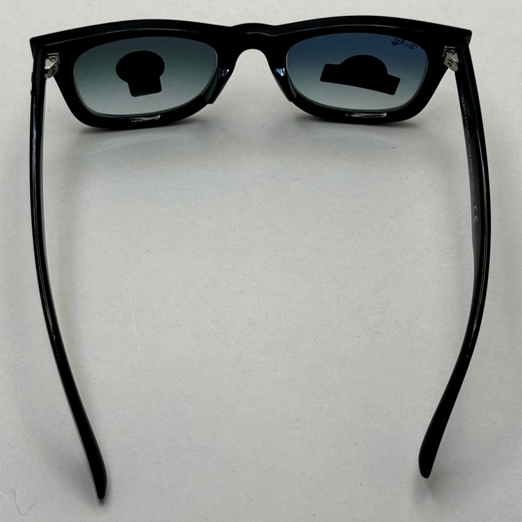 عینک ریبن ویفرر reyban WAYFARER سایز 50 آبی هایلایت به همراه پک کامل و اچار مخصوص عینک RB 2140