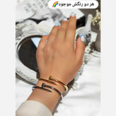 دستبند میخ استیل کارتیر اصلی