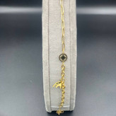 دستبند زنانه طرح ونکلیف VanCleef و گوی رنگ ثابت با کیفیت بالا کد zel (پس کرایه)