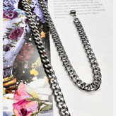 گردنبند مردانه طرح کارتیه Cartier جنس استیل عیار 316 رنگ کاملا ثابت کد ztk (پس کرایه)