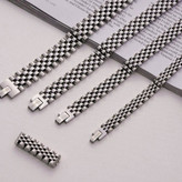 نیم ست دستبند و انگشتر مردانه طرح رولکس Rolex رنگ ثابت کد mp (پس کرایه)