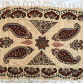 رومیزی قلمکار بیضی 60- 120
