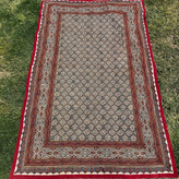 رومیزی قلمکار 8 نفره طرح گنبد سایز 160-240