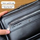کیف دستی دوشی پاسپورتی مونت بلانک (MONT BLANC) کد 3238