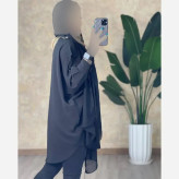 پانچ داکرون زنانه مشکی فری سایز مناسب 36 تا 46