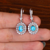 گوشواره فیروزه زنانه کد 34328