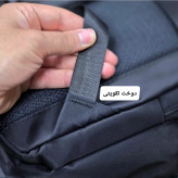 کوله پشتی لپتاپی قفل دار مناسب روزمره اداری دانشجویی و دبیرستانی ارتفاع 44 سانتی متر