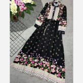 ساحلی زنانه بوگاتی درجه یک مدل بهشت رنگ مشکی و سرمه ای فری سایز