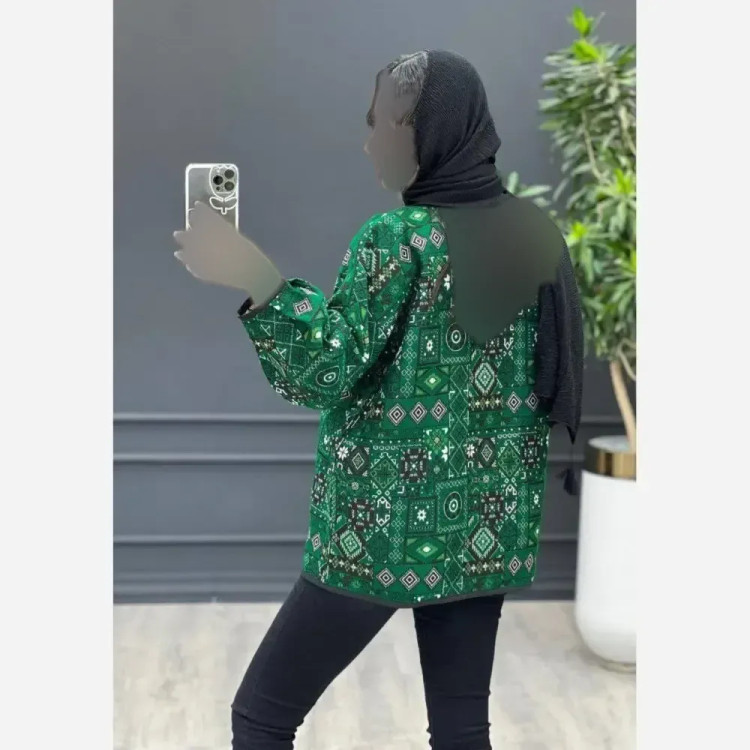 کت زنانه سیندخت جنس تافته فری سایز 38 تا 46 در رنگهای قرمز و سبز