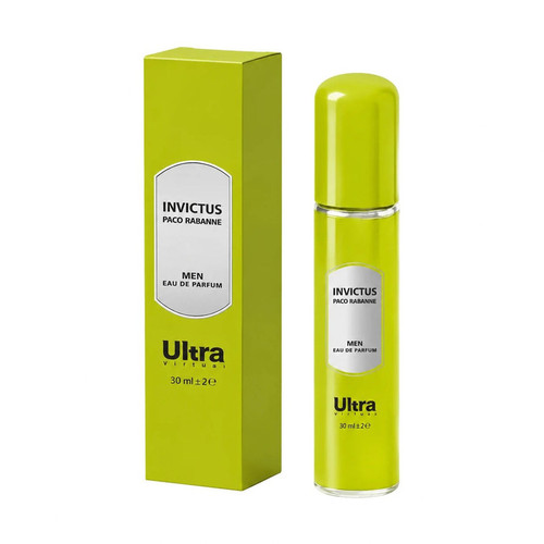 عطر جیبی مردانه اولترا ویرچوآل مدل Invictus با رایحه تند و مرکباتی حجم 30 میلیلیتر