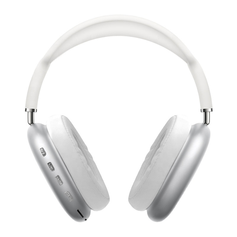 هدفون بلوتوثی مدل Airpods Max P9 بدون نویز کنسلینگ، درگاه شارژ USB Type-C، دارای میکروفون با کیفیت 105 دسیبل، مقاوم در برابر رطوبت و عرق