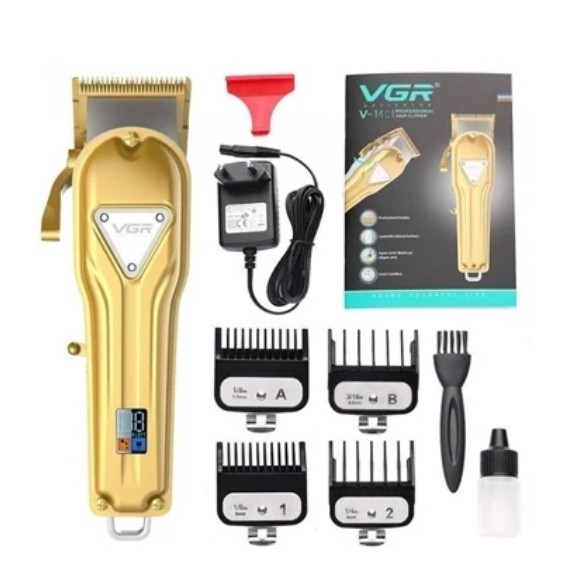 ماشین اصلاح موی سر و صورت وی جی ار مدل V-140 پلمپ شرکتی اصل