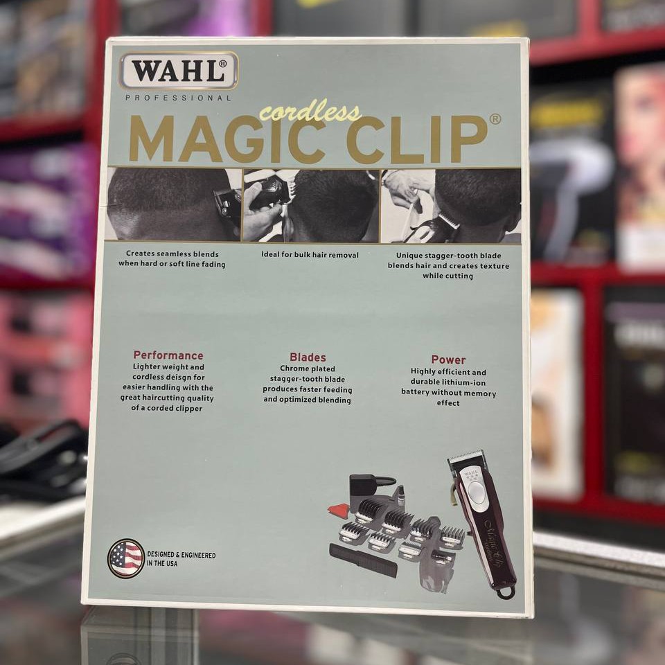 ماشین اصلاح whal مدل magic clip  برقی و شارژی کوردلس سفارش اروپا  تخفیف ویژه