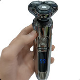 ماشین اصلاح سه تیغ فیلیپس مدل SP 9800 اصلی اورجینال فوق هوشمند چهار کاره دیجیتالی و زیر دوشی