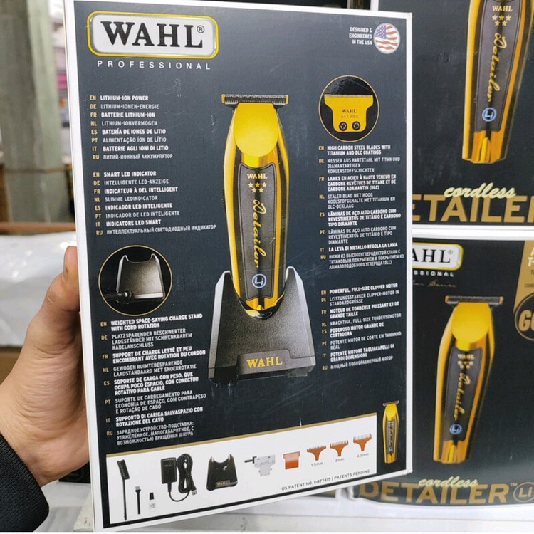 ست ماشین اصلاح مجیک کلیپ گلد سفارش آمریکا وخط زن دیتیلر شارژی سفارش آمریکا