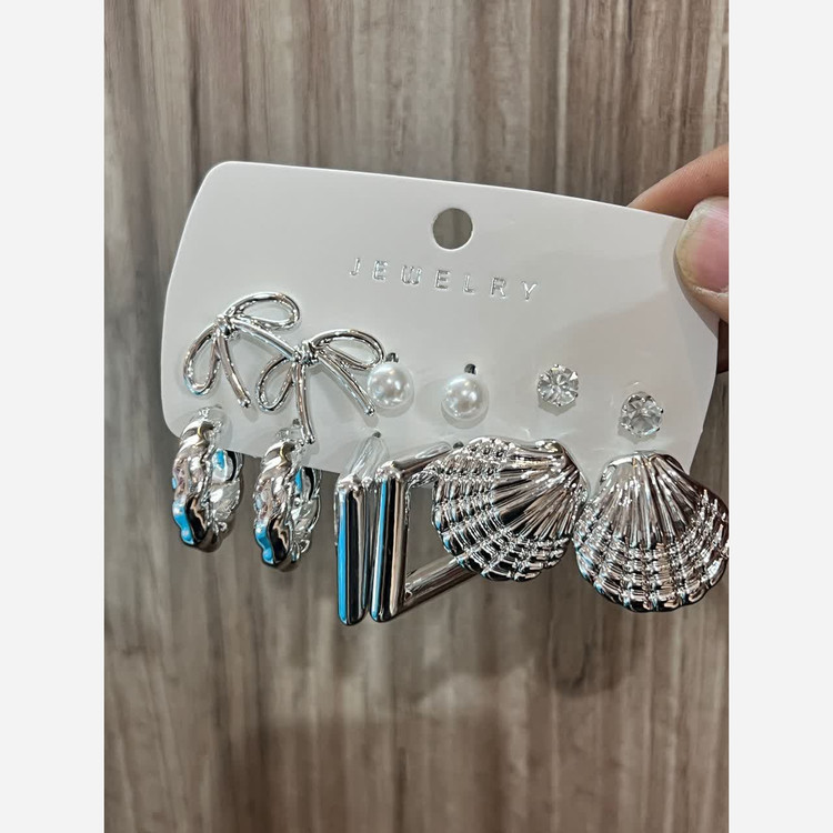 پک گوشواره فشن آب نقره گالری هیما