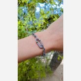 دستبند تیفانی نگین دار گالری هیما