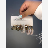 پک گوشواره رنگی و مرواریدی گالری هیما
