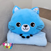 عروسک پتو بالشتی کله گربه ای