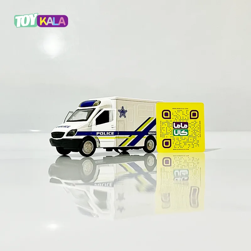 اسباب بازی ماشین پلیس موزیکال 12 سانتیمتر (کد 059)