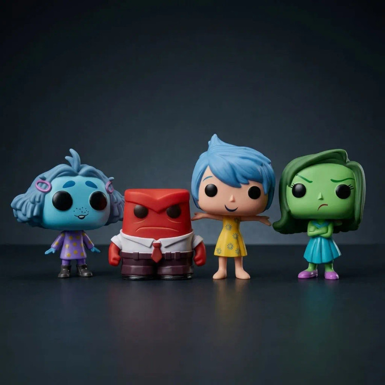 ست 4 عددی فانکو پاپ اینساید اوت (Inside Out) فیگور کلکسیونی پیکسار