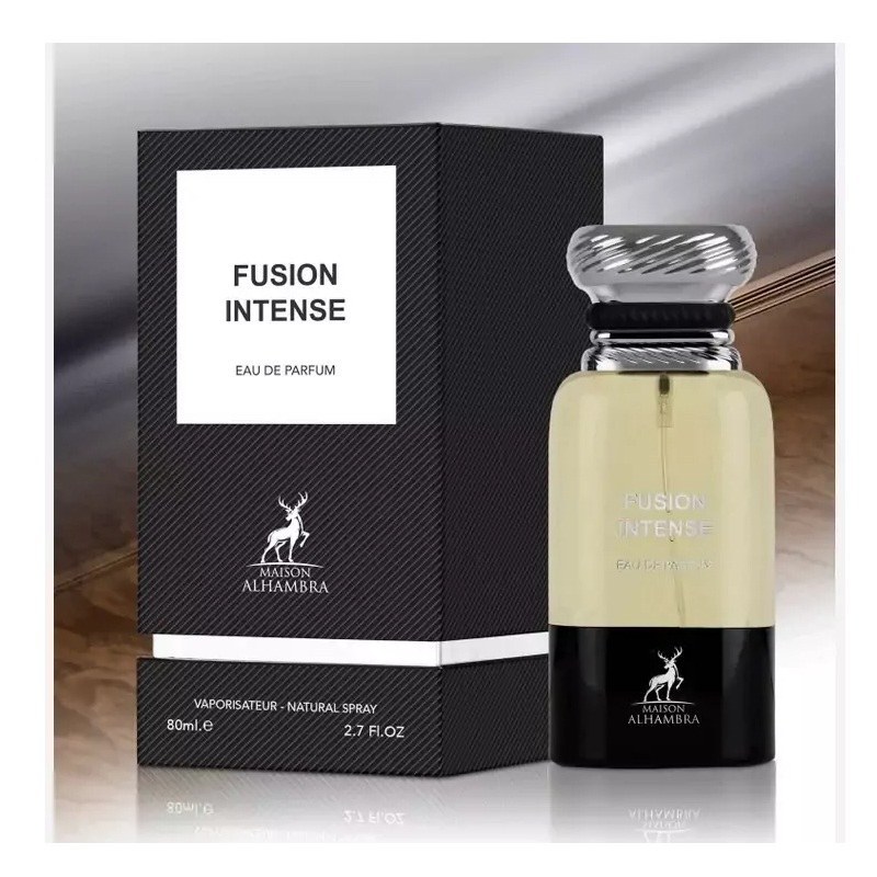 عطر مردانه میسن الحمرا فیوژن اینتنس  Maison Alhambra Fusion Intense