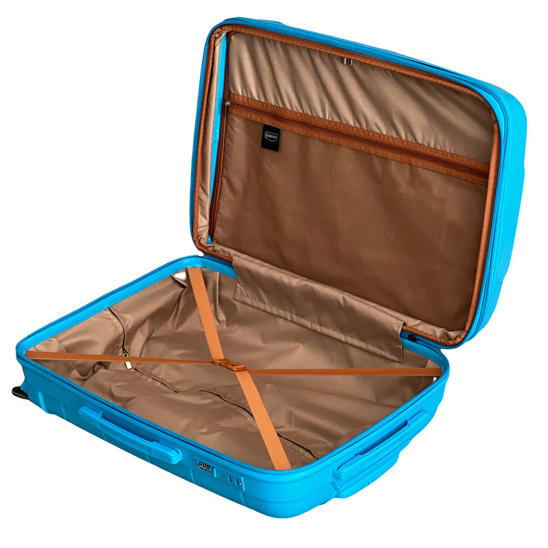 چمدان تیتان پلورا مدل TP6767 سایز متوسط ارتفاع 65 سانتی متر