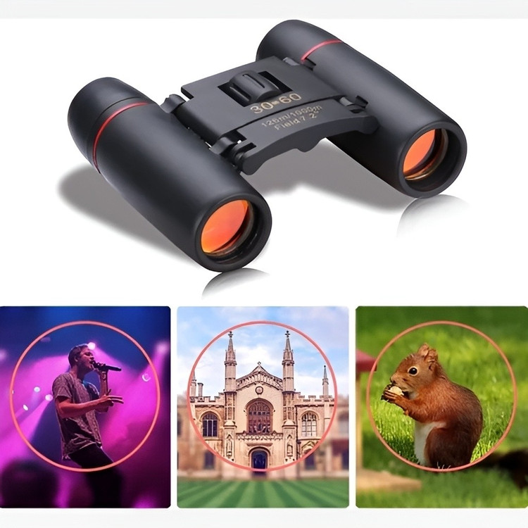 دوربین شکاری دوچشمی اورجینال جیبی و تاشو BINOCULARS (ارسال رایگان و خرید قسطی)
