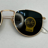 عینک آفتابی ریبن rayban شیشه سنگ مشکی طلایی کد rb 3958 (ارسال رایگان)