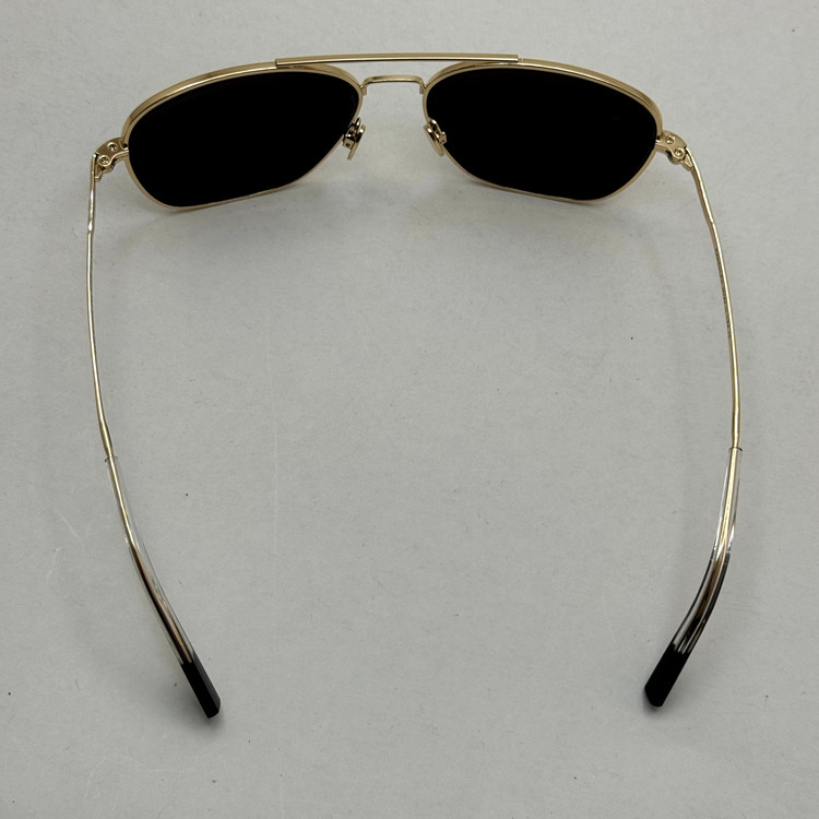 عینک آفتابی خلبانی رندولف شیشه سنگ آنتی رفلکس مشکی فریم طلایی فول پک RANDOLPH AVIATOR RE 58 24K GOLD (ارسال رایگان)