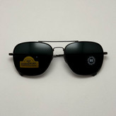عینک آفتابی خلبانی رندولف شیشه سنگ آنتی رفلکس مشکی فریم نوک مدادی فول پک RANDOLPH AVIATOR RE 58 24K WHITE GOLD (ارسال