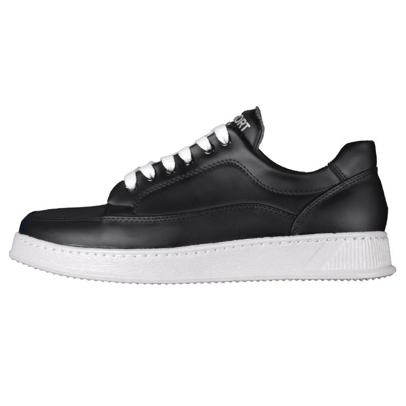 کفش اسپرت مردانه مدل ونیزمن رنگ مشکی ZS دور دوخت پرفرووش