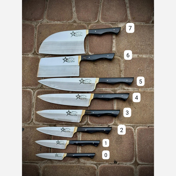 ساطور ستاره زنجان شماره 6 دسته فیبر