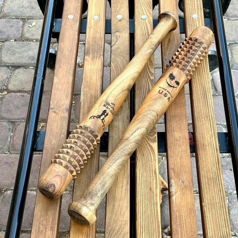 چوب بیسبال گرز 45 سانت گردو