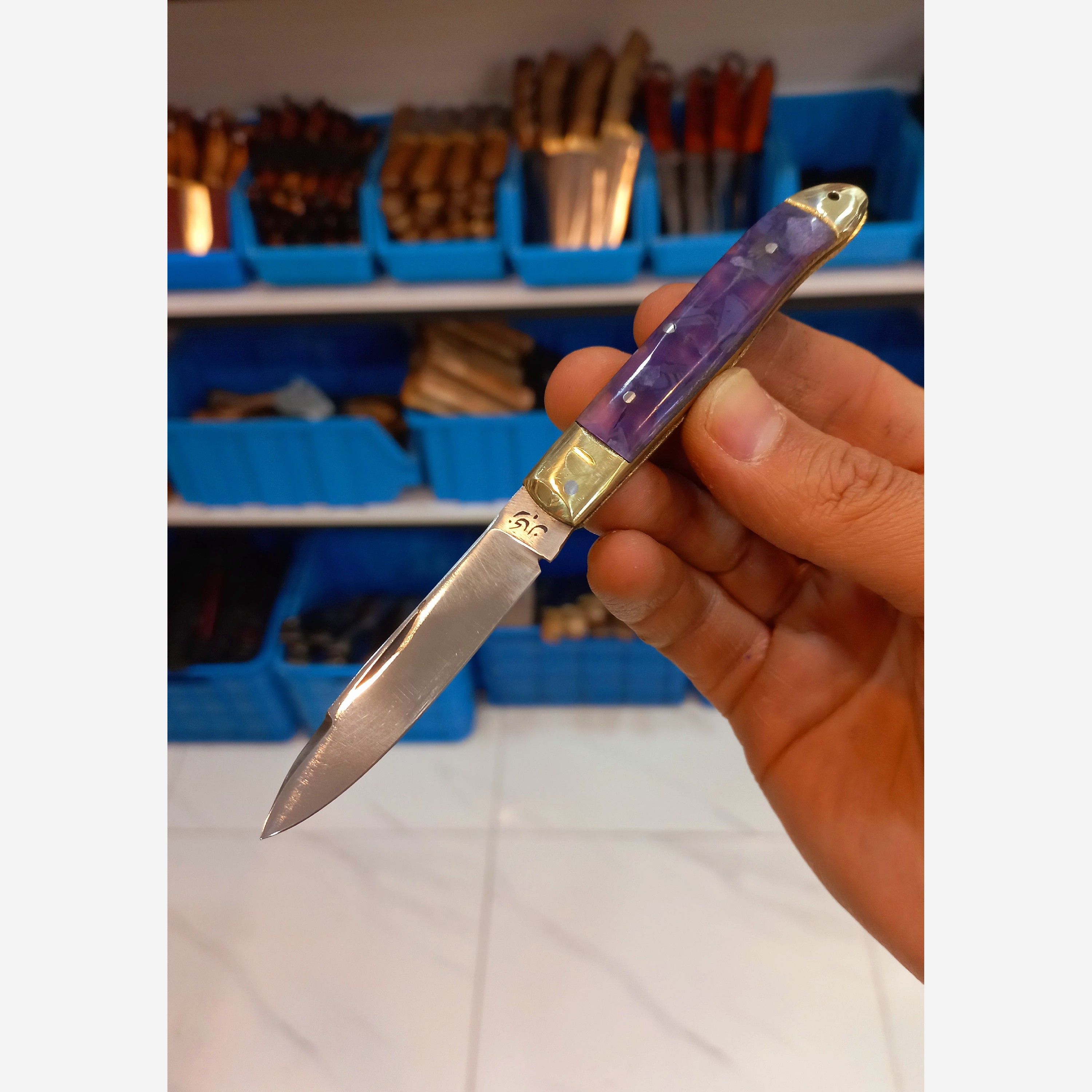 چاقو سفری ضدزنگ بیات زنجان(میوه خوری)
