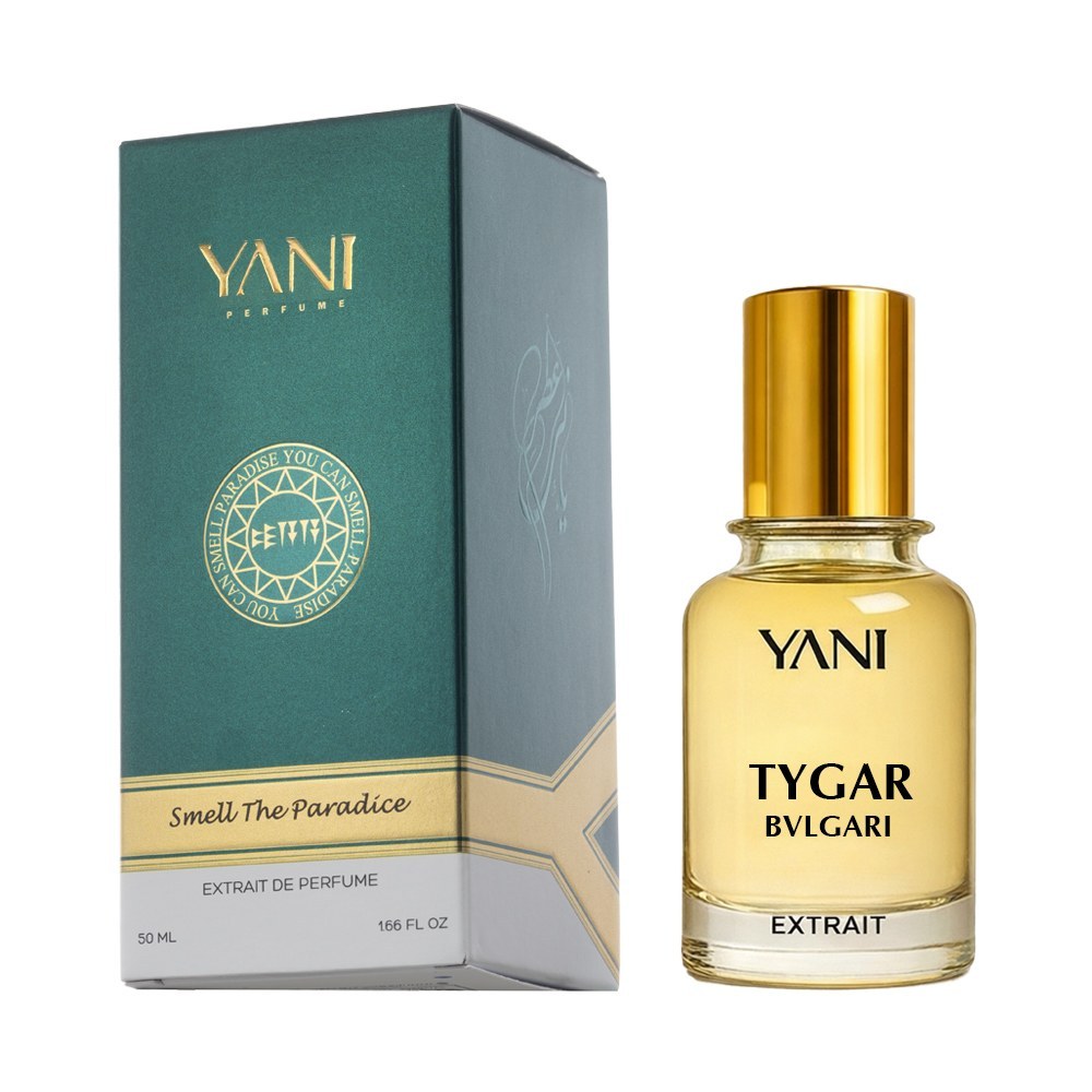 عطر مردانه بولگاری تایگار با رایحه خنک و مرکباتی معطر، حجم 50 میل اکسترا دپرفیوم عطریانی