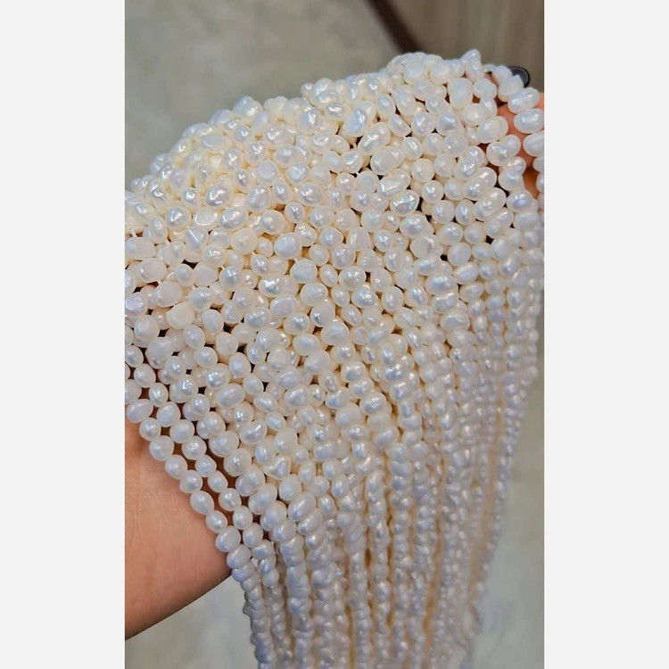 مروارید پرورشی ریسه ای مدل تخت تک و عمده