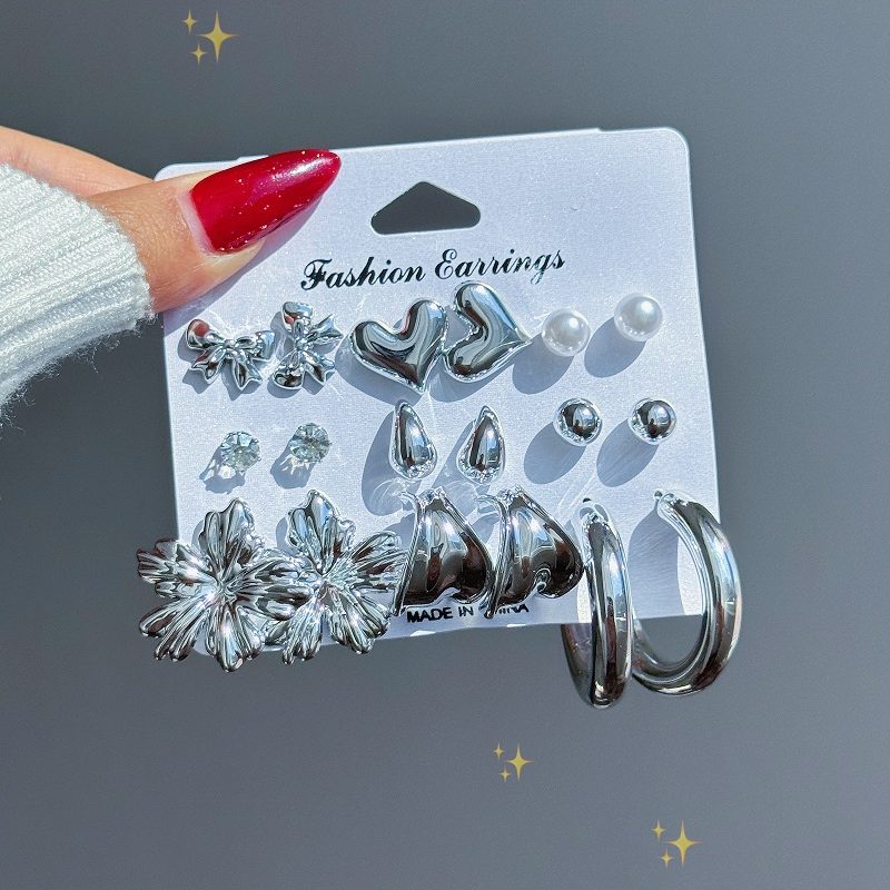 پک گوشواره 9 جفتی ناز